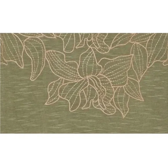 NWT Adrianna Papell Floral Embroidered Short Sleeve shirt - Picture 6 of 6